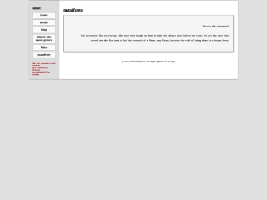 manifesto screenshot