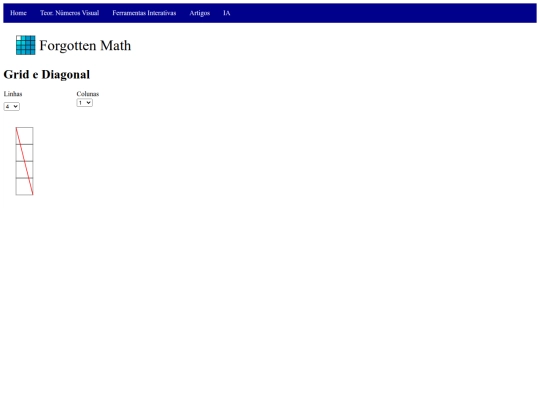 ArteMatematica/GridDiagonal screenshot