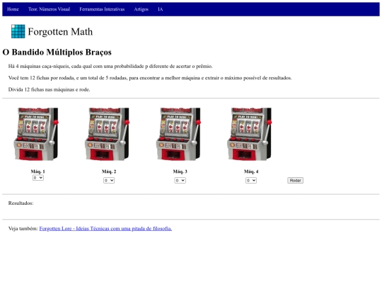 ArteMatematica/bandido screenshot
