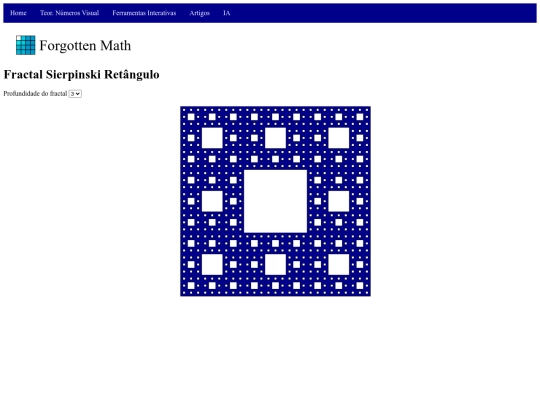 ArteMatematica/sierpinskiretangular screenshot