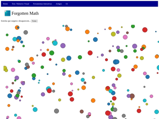 ArteMatematica/stars screenshot