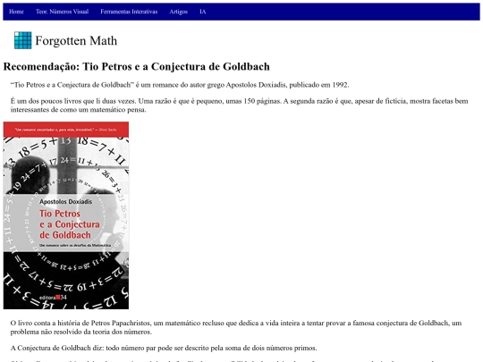 Artigos/TioPetros screenshot