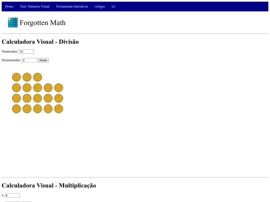 TeoriaNumerosVisual/CalcVisual screenshot