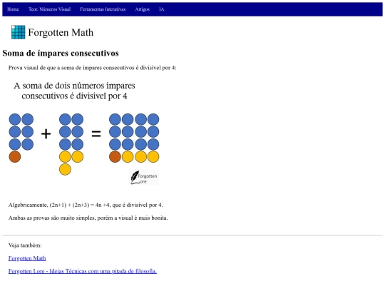TeoriaNumerosVisual/SomaImparesConsec screenshot