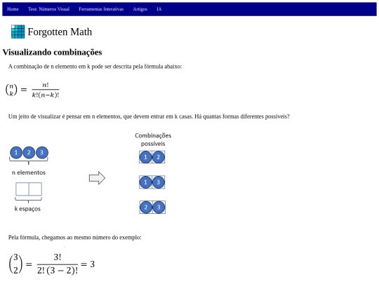 TeoriaNumerosVisual/VisualizandoFormulaCombinatoria screenshot