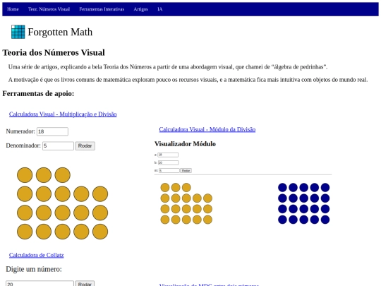teorianumeros screenshot