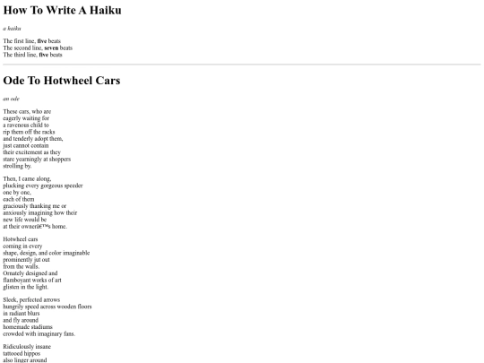 ThreePoems screenshot
