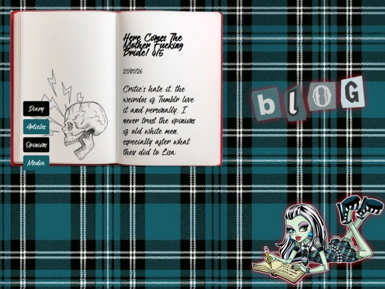 blog/reviews screenshot