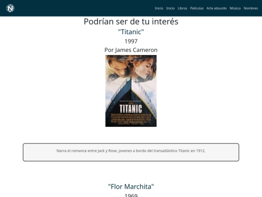 paginas/peliculas screenshot
