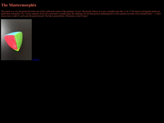 Mastermorphix screenshot