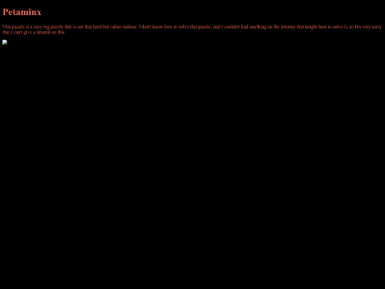 Petaminx screenshot