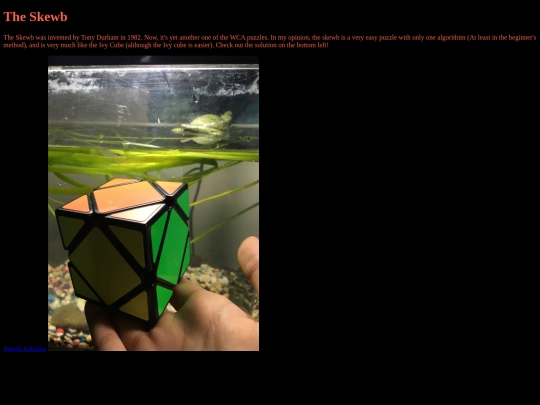 Skewb screenshot