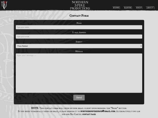 contact screenshot