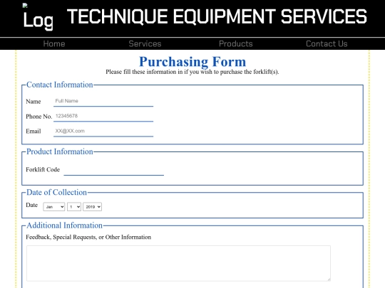 BuyingForm screenshot