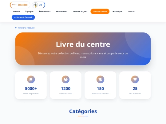 library screenshot