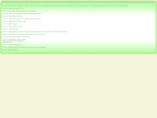 updatelog screenshot