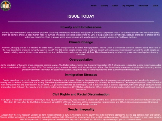 issue screenshot