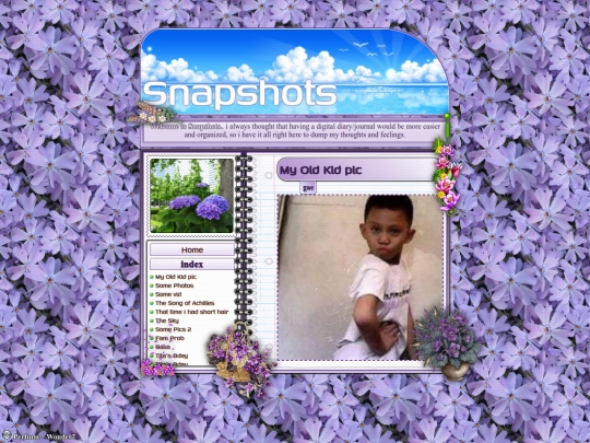personal/snapshots screenshot