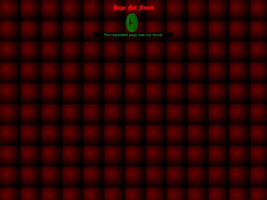 not_found screenshot