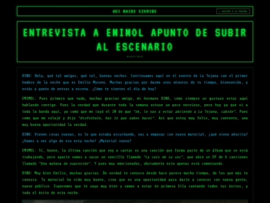POSTEOS/ESCENA LOCAL/EMIMOL/EMIMOL screenshot