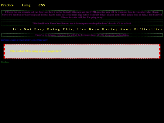 CSSex screenshot