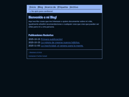 blog screenshot