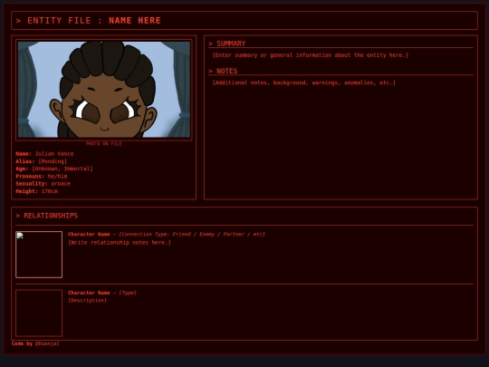 organisation/julian_vance screenshot