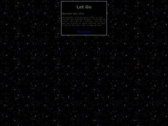 poetry/let_go screenshot