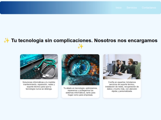 servicios screenshot