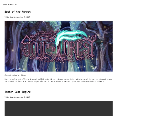 portfolio screenshot