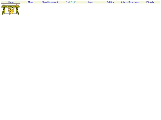 pages/coolstuff screenshot