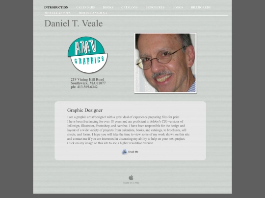 Portfolio screenshot