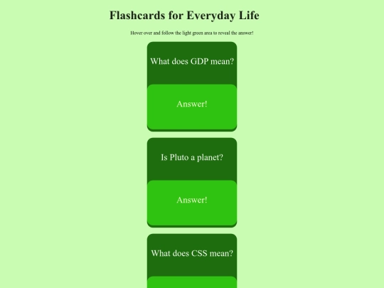 flashcards screenshot