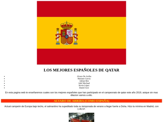 CATAR/Españita screenshot