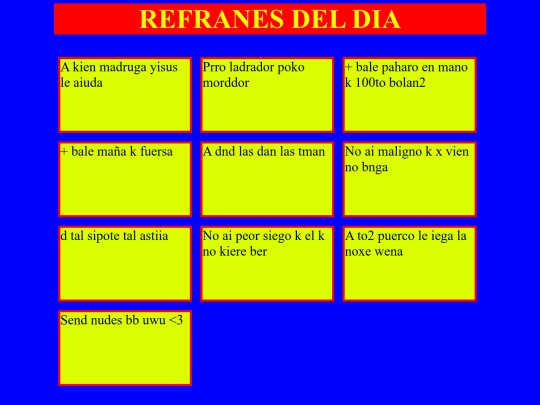 refranes/refranes screenshot