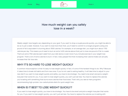 blog/how-much-weight-can-you-safely-lose-in-a-week screenshot