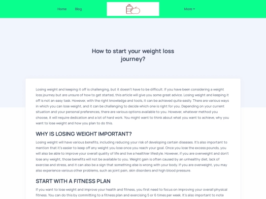blog/how-to-start-your-weight-loss-journey screenshot