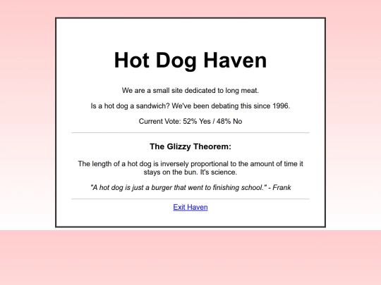 hotdog screenshot