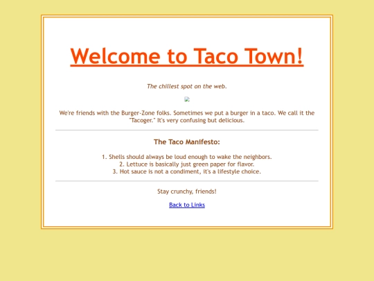 taco screenshot
