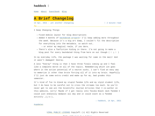 a-brief-changelog screenshot