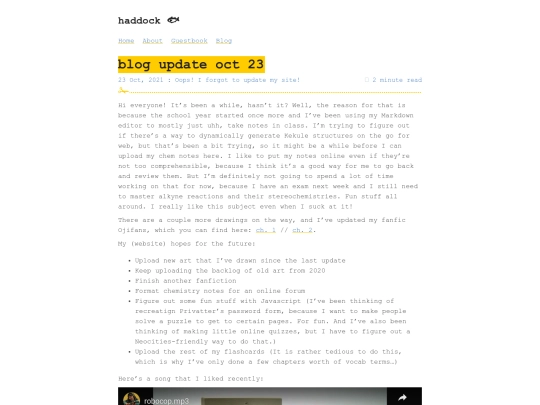 blog-update-oct-23 screenshot