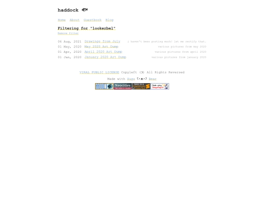 blog/lookerbel screenshot