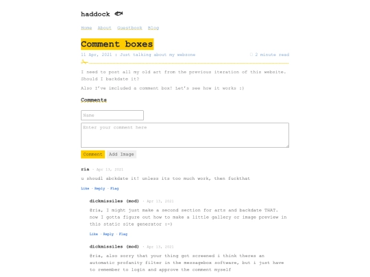 comment-boxes screenshot