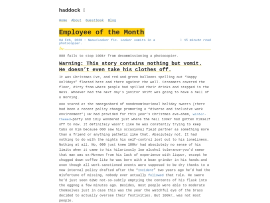 employee-of-the-month screenshot
