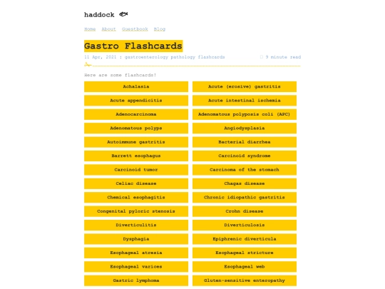 gastro-flashcards screenshot