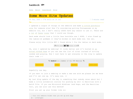 some-more-site-updates screenshot