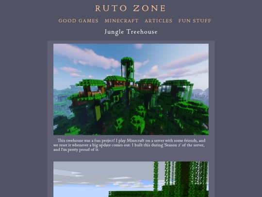 minecraft/jungletreehouse screenshot