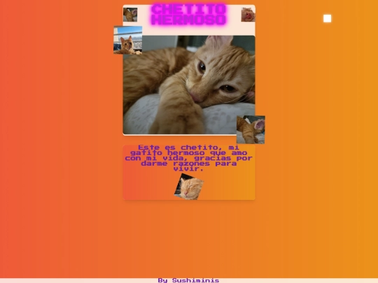 Cheto_page screenshot