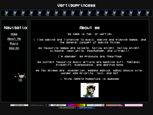 aboutme screenshot