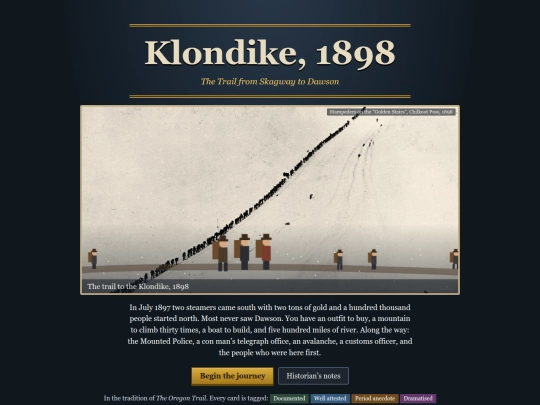 games/Klondike_1898 screenshot